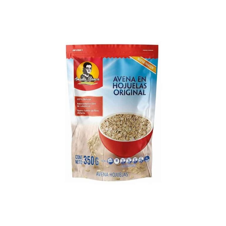 Avena en hojuelas original Amada Blanca 350 gramos