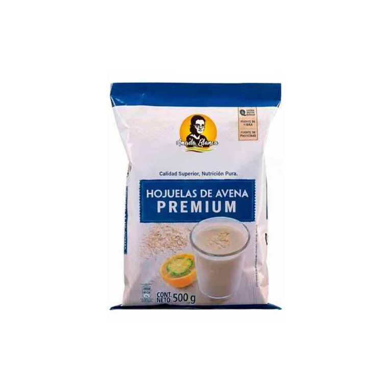 Avena en hojuelas premium marca Amada Blanca
