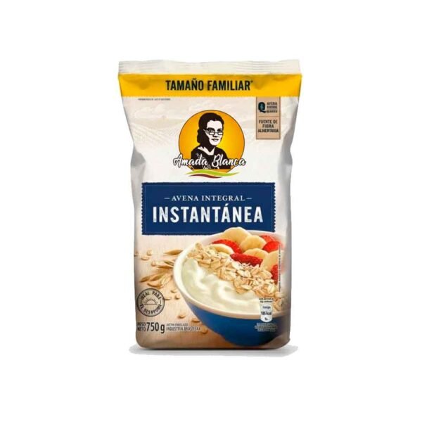 Avena instantánea integral 750 gramos